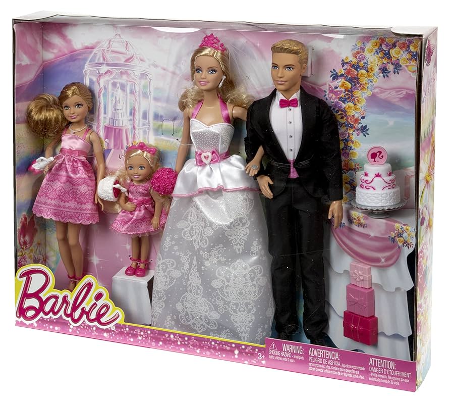 Barbie and Ken Wedding Set : Amazon.sg: Toys